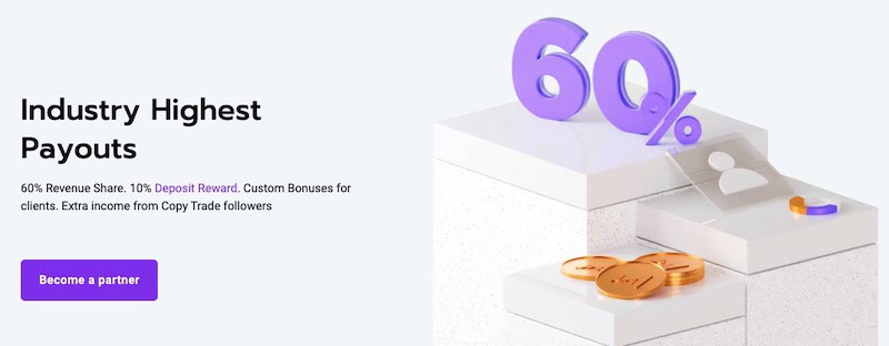 MTrading Announces Industry-Leading Payouts with Up to 60% Revenue Share for Forex Partners